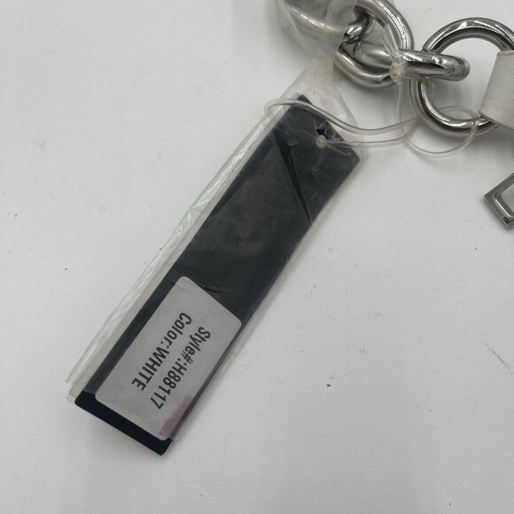 Like Dreams Multi Pocket Chain Fanny Pack White Medium New With Imperfections - Picture 5 of 9